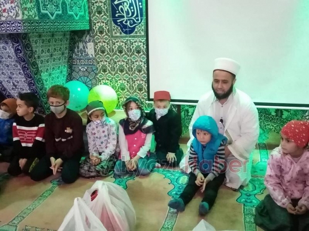  Küçücek'te Mevlid Kandili coşkusu