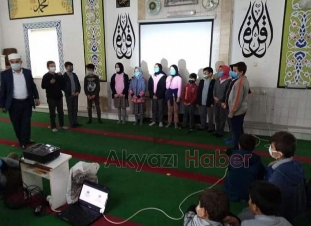 Küçücek'te okullarda Mevlid-i Nebi coşkusu yaşandı
