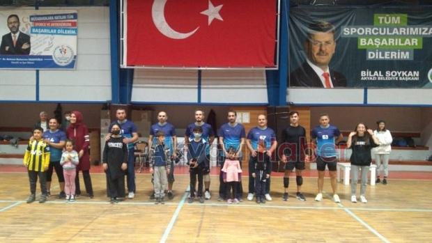 Öğretmenler arası Voleybol Turnuvası'nda şampiyon belli oldu