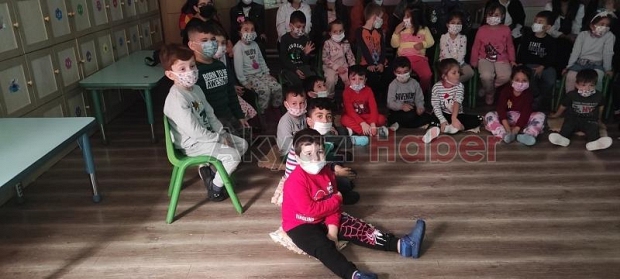 Öğretim üyelerinden ana okulunda hijyen etkinliği