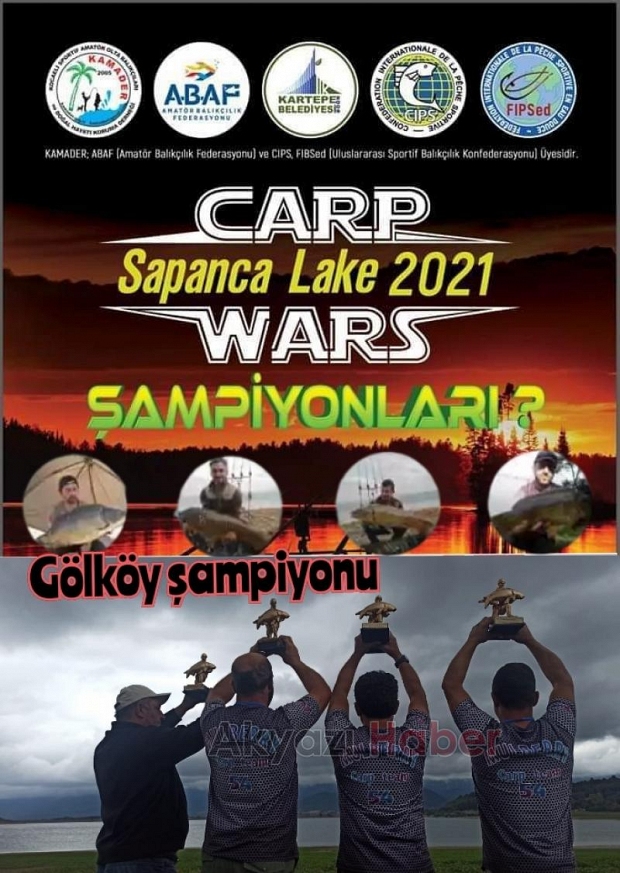 Sapanca'da en büyük balığı yakalamak için yarışıyorlar