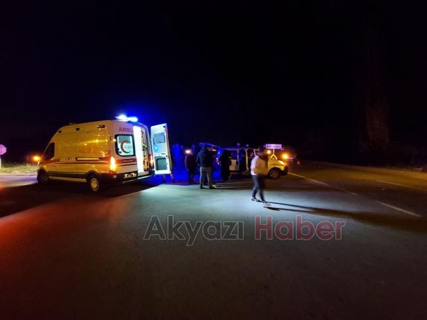 Kazancı kavşağında feci kaza; Anne ve çocuğu yola fırladı