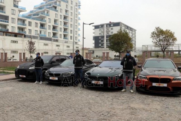 Milyonluk araçlara el kondu