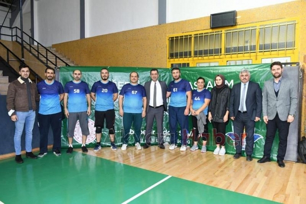 Öğretmenlerin Voleybol Turnuvası heyecanı