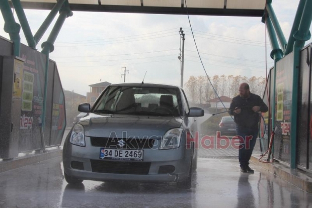 Baştan Self Servis Oto Yıkama Tesisi Açıldı