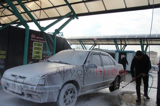 Baştan Self Servis Oto Yıkama Tesisi Açıldı