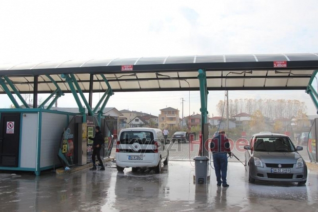 Baştan Self Servis Oto Yıkama Tesisi Açıldı