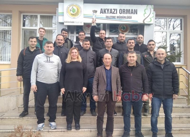 Akyazı Orman İşletme şampiyon oldu