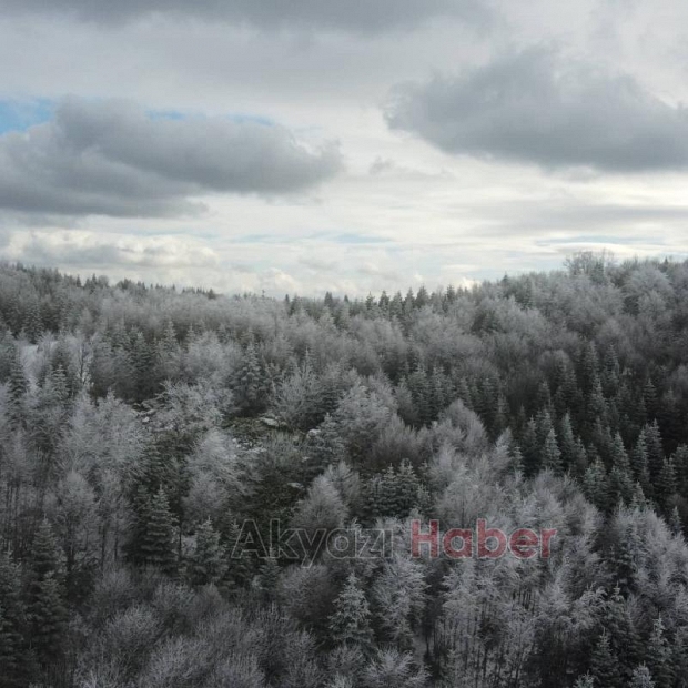 Keremali Yaylası'ndan kar fotoğrafları