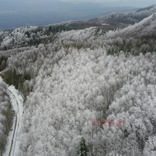 Keremali Yaylası'ndan kar fotoğrafları