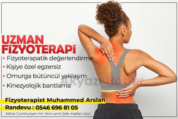 Uzman Fizyoterapi ve Sağlıklı Yaşam Merkezi Akyazı'da..