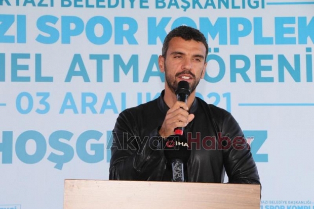 Akyazı Spor Kompleksi'nin temeli atıldı