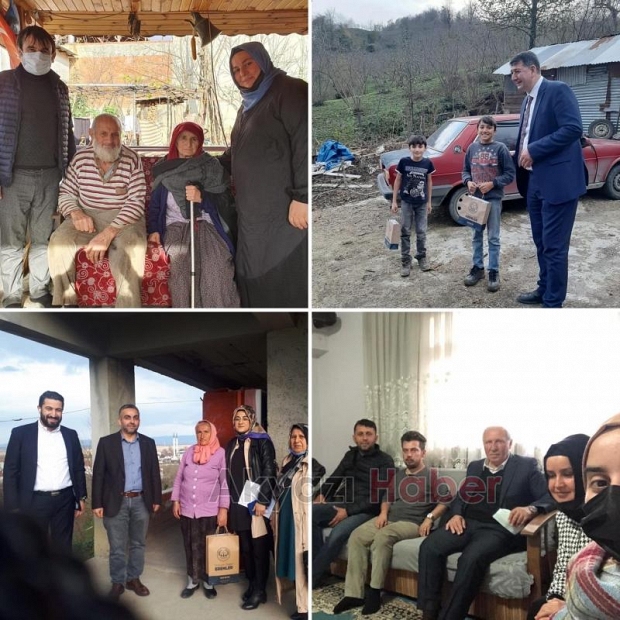 AK Parti'den 123 haneye eş zamanlı ziyaret