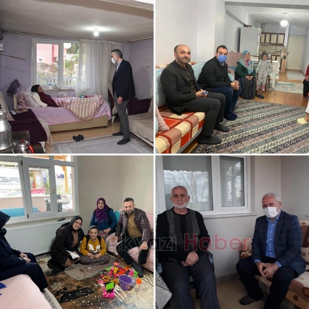 AK Parti'den 123 haneye eş zamanlı ziyaret