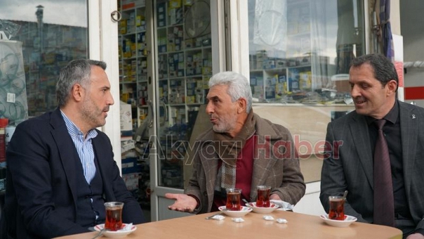 AK Parti'den 123 haneye eş zamanlı ziyaret