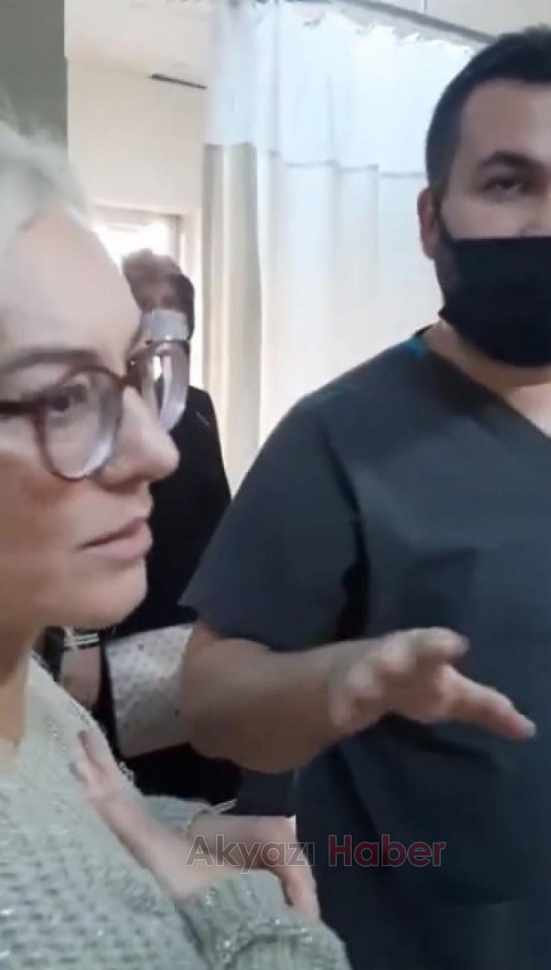 Acil serviste maske tartışması sosyal medyada gündem oldu