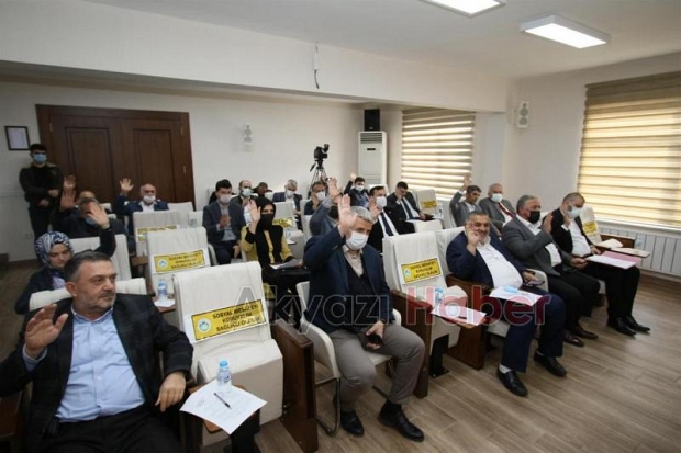 Akyazı Belediyesi Meclisi toplandı