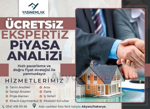 Akyazı'da Gayrimenkul Sektörünün Öncüsü Yasin Emlak