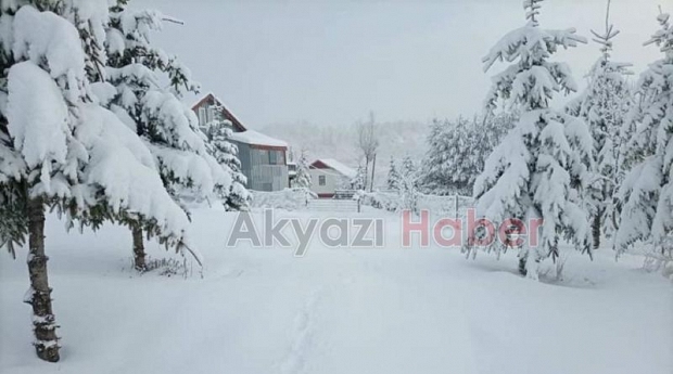 Şehirden kar fotoğrafları