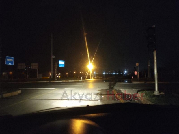 Ölüm kavşağında trafik ışıkları çalışmadı