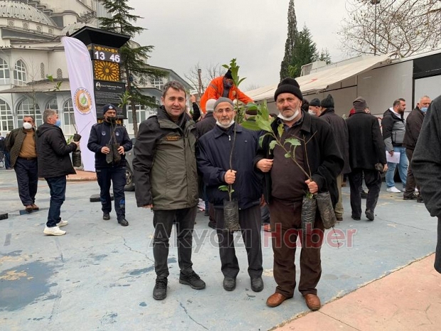  Orman İşletme 1200 fidan dağıttı