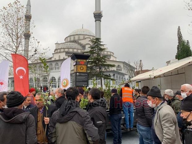  Orman İşletme 1200 fidan dağıttı