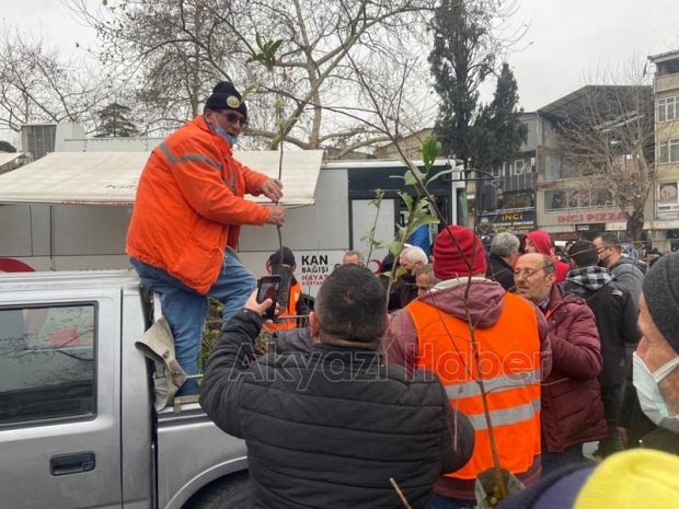  Orman İşletme 1200 fidan dağıttı