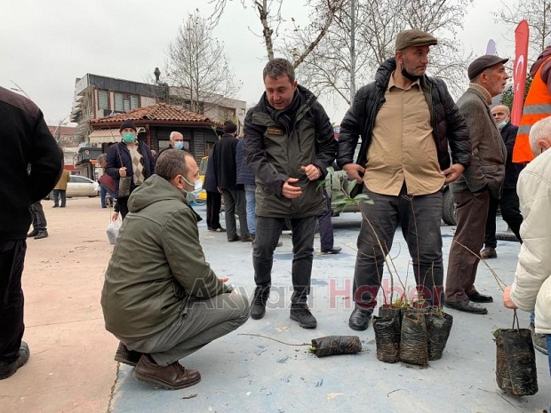  Orman İşletme 1200 fidan dağıttı