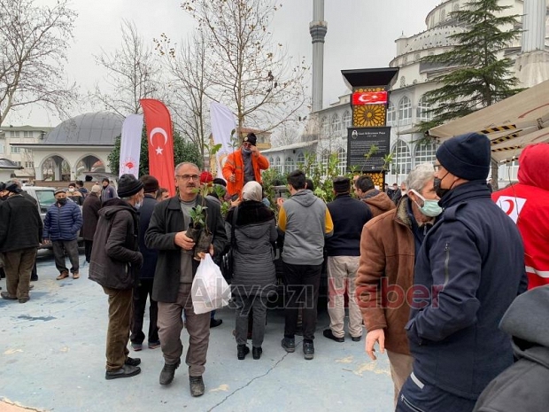  Orman İşletme 1200 fidan dağıttı