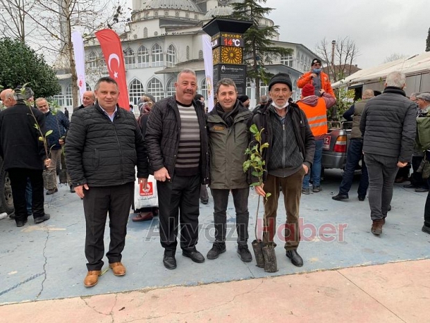  Orman İşletme 1200 fidan dağıttı