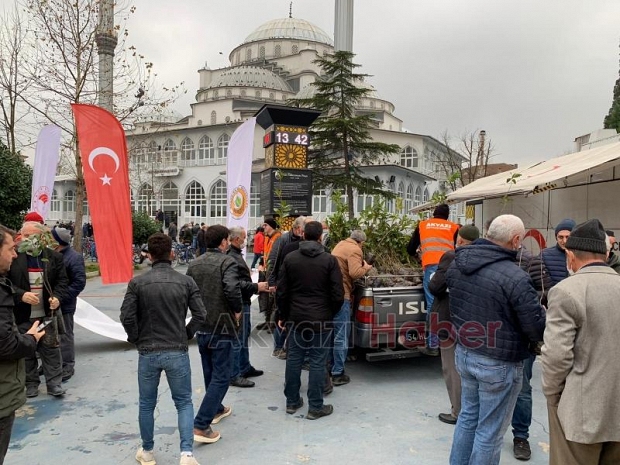  Orman İşletme 1200 fidan dağıttı