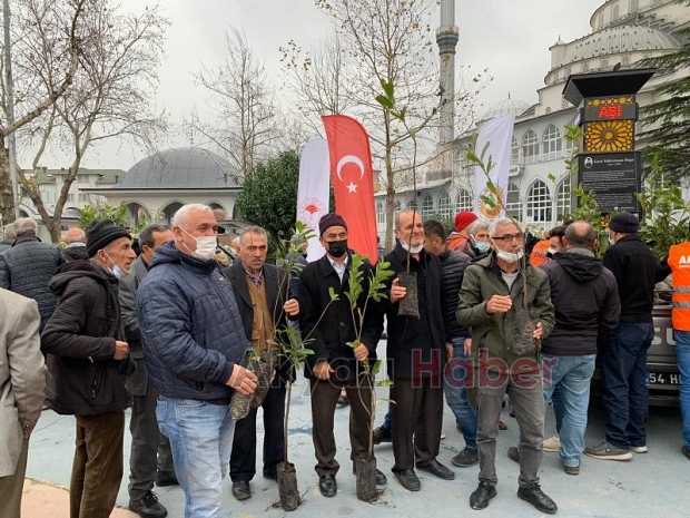  Orman İşletme 1200 fidan dağıttı