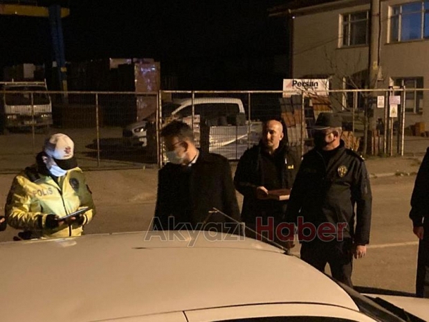Görev başındaki ekiplere yılbaşı ziyareti