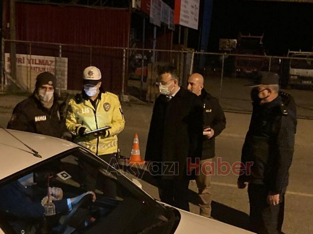 Görev başındaki ekiplere yılbaşı ziyareti