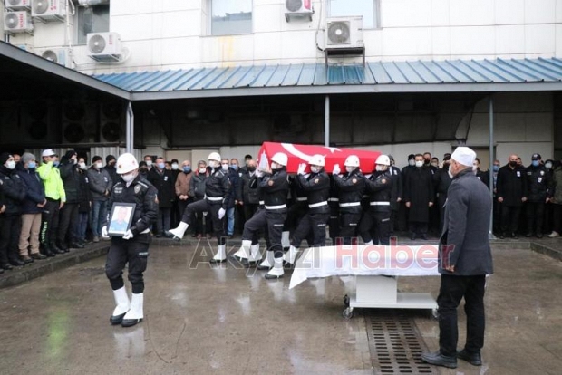 Doğum gününde ölen Sakaryalı polis memuru için tören