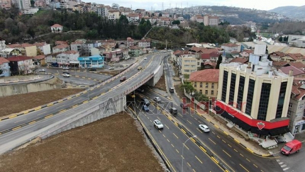 SGK Kavşağı resmi açılışa hazırlanıyor