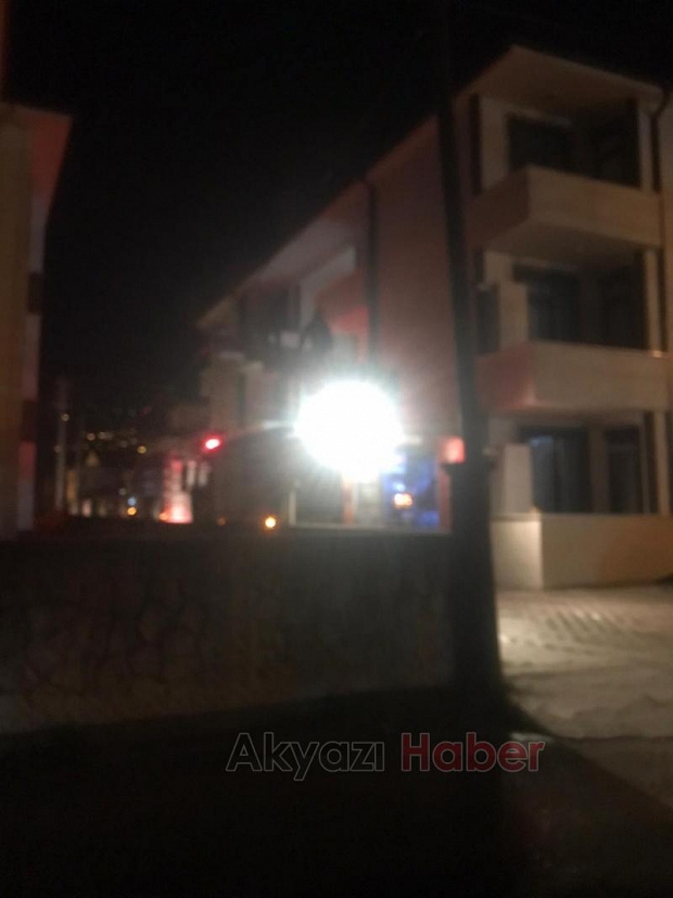 Akyazı'da yangın