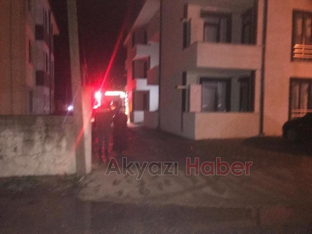 Akyazı'da yangın
