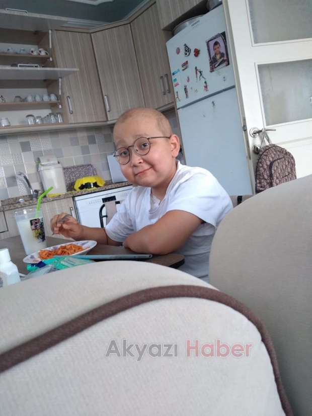 11 yaşındaki Murat için kök hücre kampanyası başlatıldı