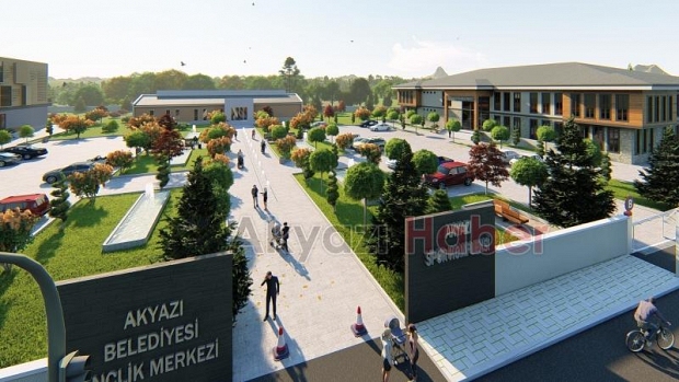 Akyazı Spor Kompleksi'nin ilk kat kaba inşaatı tamamlandı