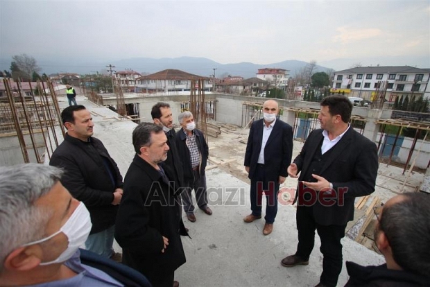 Akyazı’nın geleceği için çalışıyoruz