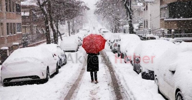 Sakarya için kar yağışı uyarısı