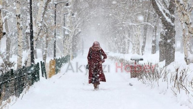 Sakarya için kar yağışı uyarısı