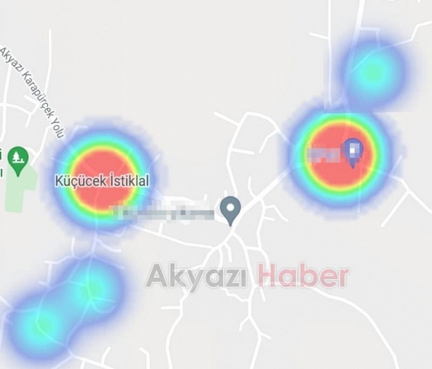 Akyazı'nın korona haritası kızardı