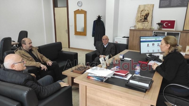 Dekan Alaylı'yı ziyaret ettiler