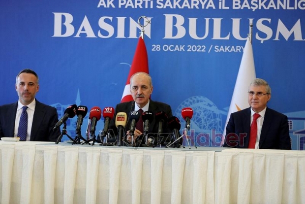 Numan Kurtulmuş  Sakarya'da