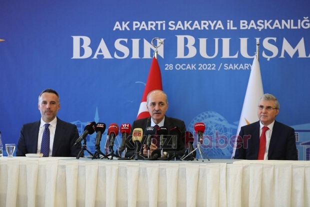 Numan Kurtulmuş  Sakarya'da