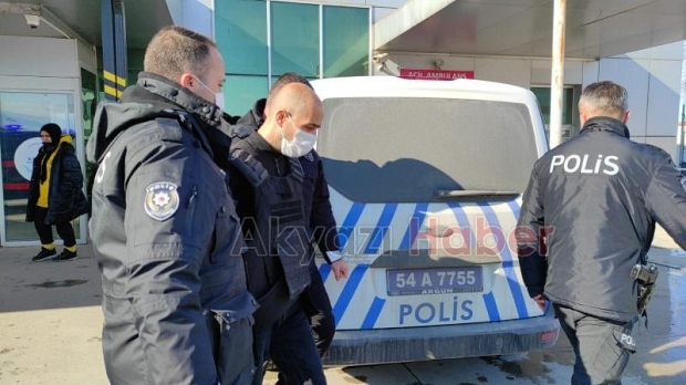 Katil zanlısı çelik yelekle adliyeye sevk edildi
