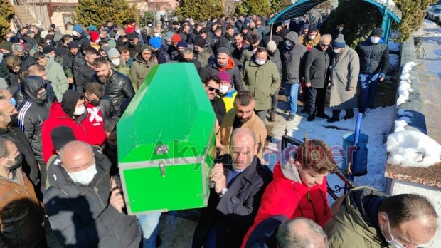 Akyazılı cinayet kurbanı Erdem Özdemir'e acı veda