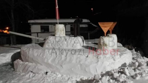 Kardan çıkarma botu yaptı